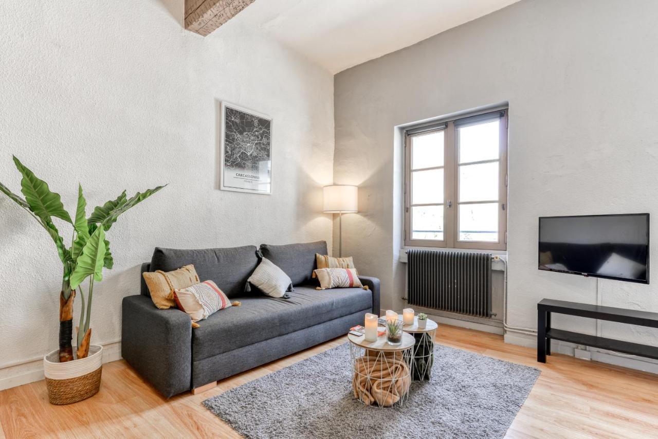 Le Cocon / Free Parking / Wifi / Netflix Lägenhet Carcassonne Exteriör bild