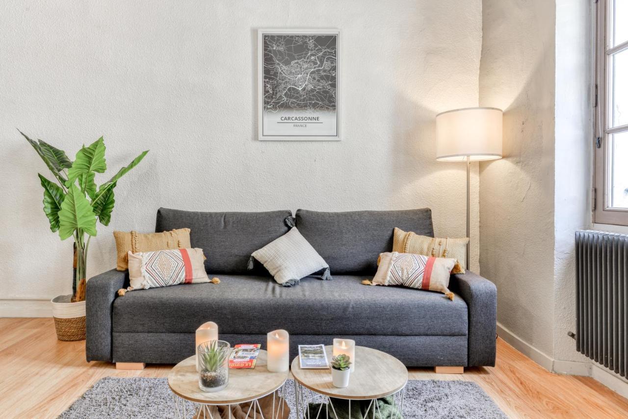 Le Cocon / Free Parking / Wifi / Netflix Lägenhet Carcassonne Exteriör bild